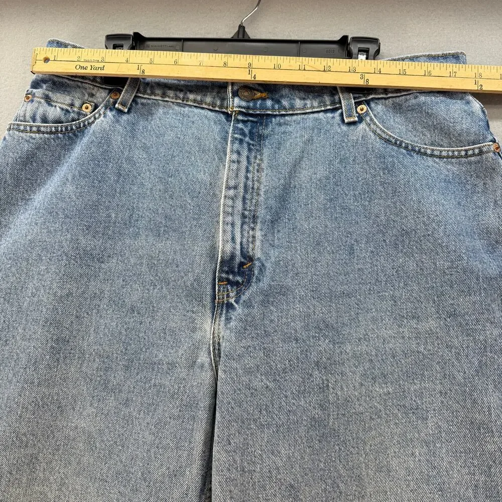 Levi's 522 Jeans Women's 18M  Blue Tapered Fit High Rise Vintage Made in the USA - Picture 8 of 12